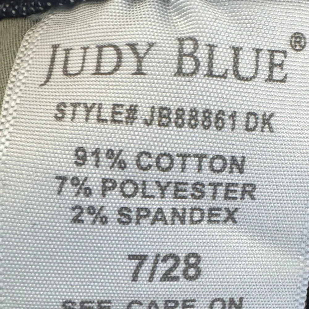 Judy Blue Dark Wash Straight Fit Jeans Size 28